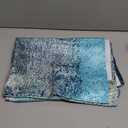 ARTIBETTER European Oil Painting Window Valance Short Curtain Half Drapes for Kitchen Bathroom, Rustic Farmhouse Style, 137X45Cm Semi-Sheer Decorative Valances for Home