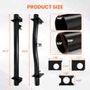 Rear Fuel Tank Support Crossmember and Upper Shock Mount Crossmember with Bracket Fit for 1999-2006 Chevrolet Silverado GMC Sierra 1500 2500