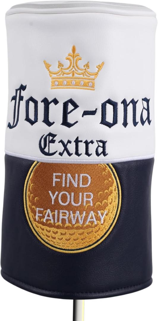 Funny Golf Club Head Cover for Men and Women  Hilarious Driver Cover  Unique Golf Gift for Dad, Husband, or Friend