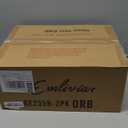 Emliviar Farmhouse Outdoor Wall Sconces, 2 Pack Vintage Exterior Light Fixtures with Nautical Metal Cage and Tempered Glass, Oil Rubbed Bronze Finish, GE255B-2PK ORB (9.4 Inch - 2 Pack)