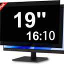 [2 Pack] 19 Inch Privacy Screen for Computer Monitor Blue Light Screen Protector Anti Glare Anti-Scratch Monitor Privacy Shield Screen 19 Inch 16:10 Aspect Ratio