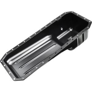 A-Premium Engine Oil Pan Sump with Drain Plug Compatible with Cummins ISB 5.9L/6.7L