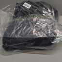 Dog Car Seat Cover for Back Seat, Car Seat Cover 60/40 Split Bench for Family Car, Compact SUV, MPV - Standard - 53" W (Black)