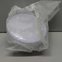 BUCLA 12 Pack White Plastic Serving Bowls - 20 OZ Angled Party Table Salad and Fruit Bowls Disposable for Chip&Candy, Ideal for Wedding