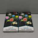 Bytech 10-Pack Solar Powered Tulip Stake