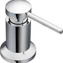 Moen Chrome Deck Mounted Kitchen Soap Dispenser with Above the Sink Refillable Bottle, 3942