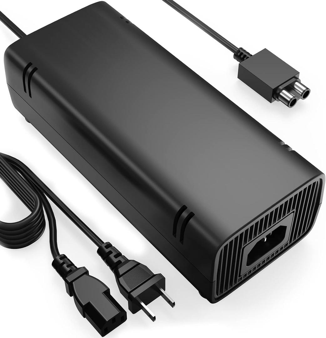 YCCTEAM AC Adapter for Xbox 360 Slim, Power Supply 
