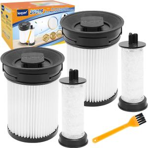 KEEPOW Fine Dust Filter Compatible with Miele TriFlex HX1 FSF Pro Cat & Dog Cordless Stick Vacuum, HX-FSF HEPA Vacuum Filter 2 Pack, Replace Part #11289902