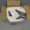 Memory Foam Pillows, Cervical Pillow for Neck and Shoulder Pain Relief, Ergonomic Contour Bed Pillow, Soft for Side Sleep Stomach Sleeping and Back Sleeper-Queen Size&Grey