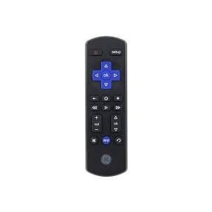 Roku TV Remote Control - Simple Setup & App Shortcuts - Compatible with Roku TV models ONLY - Black