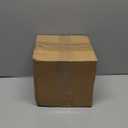 Navaris Ripple Terracotta Outdoor Plant Pot - Ribbed Design, Modern Style with Removable Base Drainage