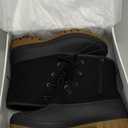 STQ Duck Boots for Women Waterproof Winter Boots Quilted Snow Boots (9, All Black)