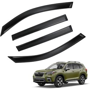 in-Channel Rain Guards Compatible with 2019-2024 Subaru Forester