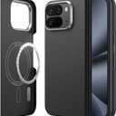 JUESHITUO for Google Pixel 10 Pro Fold Case, [Ultra Slim & Light] [600D Aramid Fiber] [Fit for MagSafe] Minimalist Carbon Fiber Textures -Less Touch Feeling, Sturdy Magnetic Thin Cover Black