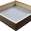Cedar Garden Sifter - Multi-Purpose Soil Screen Hand Held for Compost, Dirt and Potting Soil (14.96in)