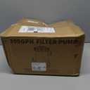 Pool Filter Pump, 300 GPH Flow Rate, for Clean and Clear Pool Water