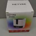 Night Light Bluetooth Speaker, 5 in 1 Touch Control Bedside Lamp Dimmable Multi-Color Changing, Bedroom Alarm Clock, Best Birthday Gift Ideas for 10 11 12 13 14 Year Old Teenage Girls/Boys