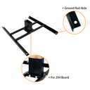 Highwild 2x4 Target Stand Base for AR500 Steel Shooting Targets - Double T-Shaped Base for Shooting Range Outdoor