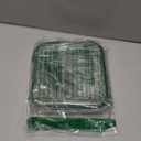 CD/DVD Case Wallet, 48 Capacity, Dark Green, Plastic, Portable Storage Organizer