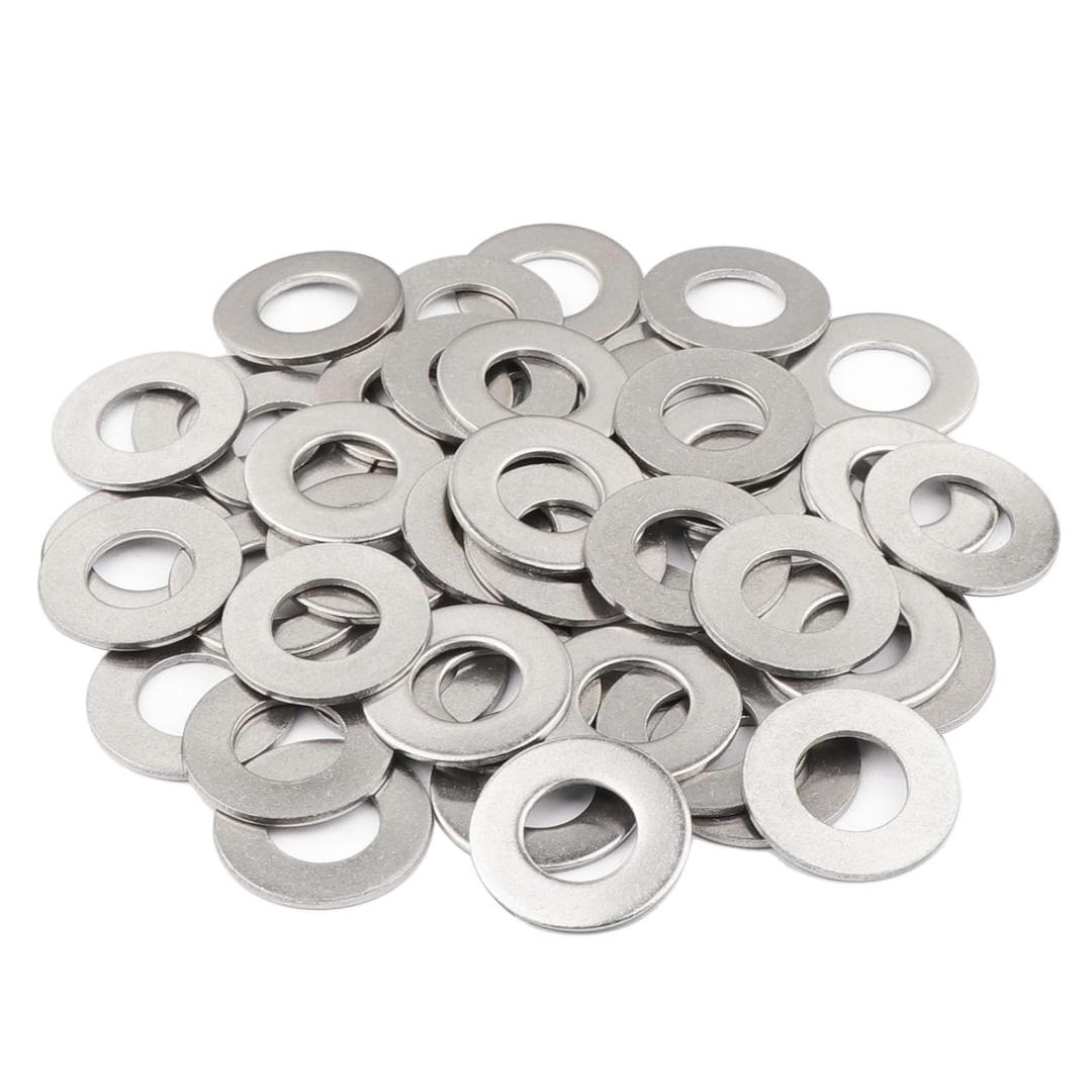8'' Flat Washers OD 1-5/16'' 304 Stainless Steel Washers SAE Metal Washers, Pack of 50