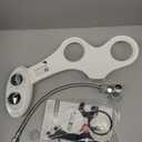 LUXE Bidet NEO 185 - Dual Nozzle, Self-Cleaning, Non-Electric Bidet Attachment for Toilet Seat, Adjustable Water Pressure, Rear & Feminine Wash (White)