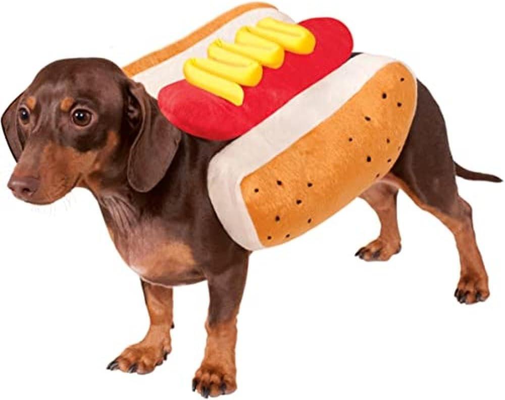 Rubies Hot Dog Pet Costume for Dogs or Cats, Small