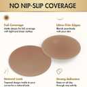 Nipple Cover Plus size Nipple Covers 1/2/3 Pair Silicone Nipple Pasties Sticky Adhesive Reusable for Women Cup AA- G