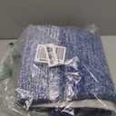 Kitinjoy Indoor Outdoor Door Mat, 32x20 Non-Slip Absorbent Dirt Trapper, Low-Profile Washable Inside Entrance Front Floor Mat, Sturdy Soft Entry Doormats for Entryway, Navy Blue