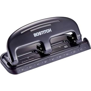 Bostitch EZ Squeeze™ 3-Hole Punch for 20 Sheets - Silver/Black (HP20)