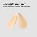 Adhesive Strapless Bra for Women Sticky Invisible Push up Silicone Bra for Backless Dress Upgraded Clasp Bras (S)