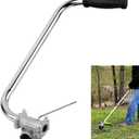 Weed Eater Handle - Ergonomic Weed Eater Attachments Aluminum Trimmer Grip Weedeater Handle with Bracket Clamp for Lawn Care, Landscaping, Yard Trimming