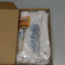 Goldenwarm 10 Pack 7-1/2 Inch Brushed Brass Cabinet Pulls Kitchen Cabinet Handles Gold Drawer Pulls Zinc Alloy Solid Hardware for Bathroom Cupboard Dresser