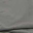 BGment Short Blackout Curtains 45 Inch Length for Kitchen Window - Rod Pocket Drapes Room Darkening Privacy Blinds for Bathroom Bedroom Windows, 2 Panels, 34 x 45 Inch (Light Grey)