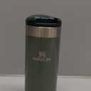 Stanley AeroLight Transit Bottle 16 oz | Locking Drink Through Lid | Leak Resistant Water Bottle or Coffee Travel Mug | Lightweight Insulated Stainless Steel | BPA-Free | Hammertone Green
