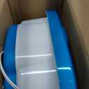 Foot Spa Bath Massager with Heat Bubbles and Vibration Massage and Jets, 16 OZ Calming Lavender Foot Soak Epsom Salt, Miwhale Foot Soaker with Red Light, 22 Massage Rollers, Adjustable Temp  Grey