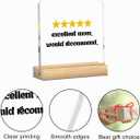 Mom Gifts from Son Daughter Mother Day, Bonus Mom Stepmom Mother In Law gifts, Best Mom gifts Home Office Desk Bedroom Living Room Acrylic Sign