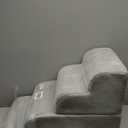 Dog Step for Bed, Dog Stair 4-Step 35D Pet Stair 19.7" H for High Bed or Sofa Non-Slip Balanced Pet Step Indoor, Light Grey