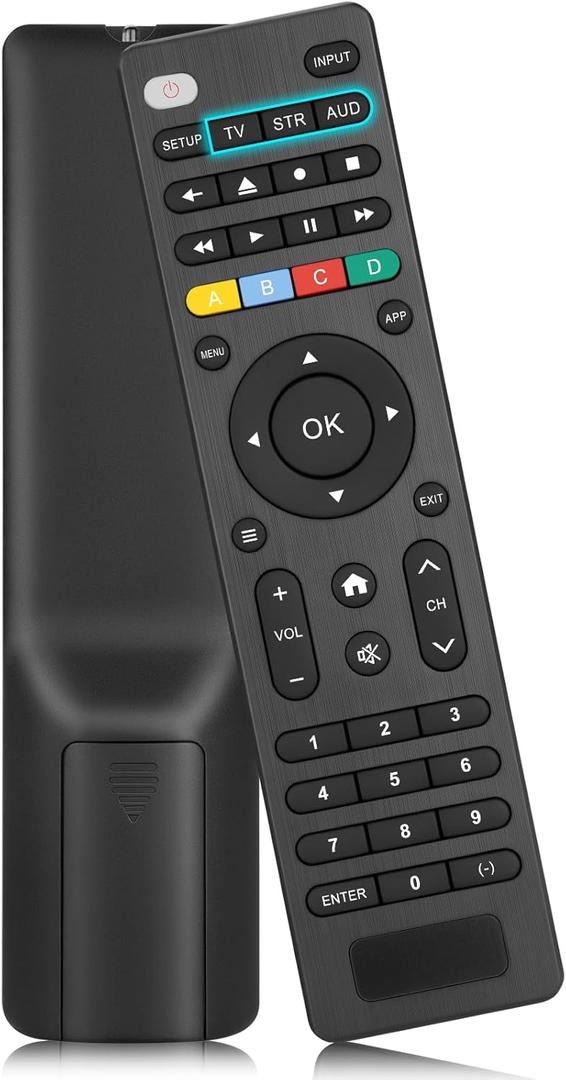 Universal-TV-Remote-Control Compatible with Samsung/LG/Vizio/TCL/Hisense/Sony/Philips/Sharp and More Brand Smart TVs,Streaming Players,Sound Bar Audio and DVD/Blu-ray Players
