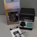 Refasy Piggy Bank Cash Coin Can ATM Bank Electronic Coin Money Bank for Kids Age 3-12, Money Savings Box Mini ATM Coin Bank Toys Gifts for 3 4 5 6 7 8 9 10 11 12 Year Old Boys Girls (Black)