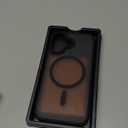 CANSHN Magnetic for iPhone 16 Case [Compatible with MagSafe & MIL-Grade Drop Tested] Slim Translucent Matte Cover, Anti-Scratch Shockproof Phone Case for iPhone 16, Black