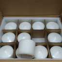 Stonebriar Unscented White Tall Pillar Candles, 18 Hour Burning Candle Pillars, Perfect for Decor, Weddings, Emergencies 3" X 3", 12 count