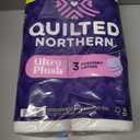 4 x Quilted Northern Ultra Plush Toilet Paper, 32 Mega Rolls = 128 Regular Rolls, 3X Thicker*, 3 Ply Soft Toilet Tissue