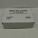 Mr.Ye Bed Pillows for Sleeping King Size 2 Pack Premium Luxury Hotel Quality Soft Pillows Down Alternative Filling for Back, Stomach or Side Sleepers, White