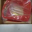 Hoolcar for Renegade Angry Eyes Headlight Bezels Trim Cover Fit for Jeep Renegade 2016 2017 2018 Front Light Cover Trim Exterior Accessories, Red