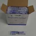 100 Pack Disposable 5ml/cc Lab Syringes with 22Ga 1.25 Inch Needle Luer Lock, Individually Sealed Packed