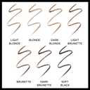 L'Oreal Paris Makeup Brow Stylist Definer Waterproof Eyebrow Pencil, Ultra-Fine Mechanical Pencil, Draws Tiny Brow Hairs and Fills in Sparse Areas and Gaps, Dark Blonde, 0.003 Ounce (Pack of 2)