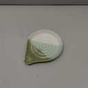 Ceramic Spoon Rest for Kitchen Counter & Stove, Large Spoon Holder for Cooking Utensils, Heat-Resistant, Nonstick, Easy to Clean, Modern Kitchen Decor, Gradient Green