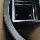 ARCHITECTURAL MAILBOXES Grand Haven Plastic, Mailbox and Post Kit, Black Extra Large