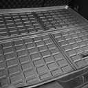 Vanseno Car Floor mats and Cargo Liners Set Black Compatible for 2014-2023 Jeep Cherokee 2Row Floor Mat & Trunk Mats All Weather Rubber Mats Liner (Not Fit Grand Cherokee&No Latittude)