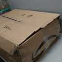 YIHOUSE Modern Washable Area Rug for Living Room Bedroom - Large Abstract Black and White Rug Non-Slip Ultra-Thin Home Decor (Warping, 9'x12')